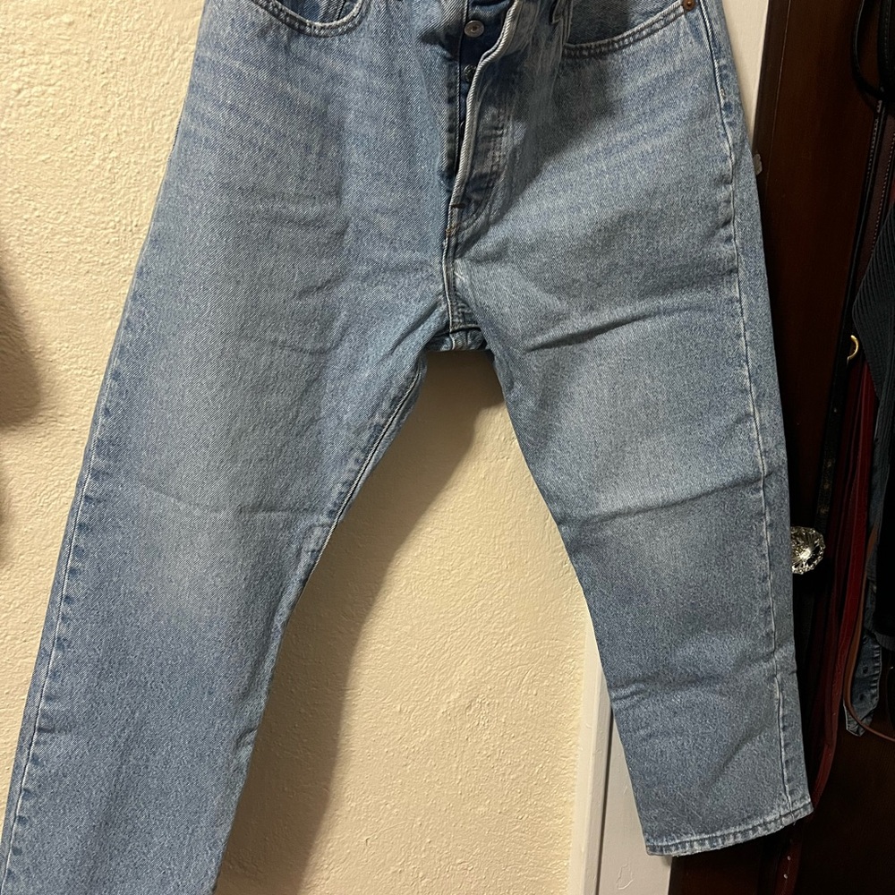 Classic Levi’s 501 Blue Denim Jeans